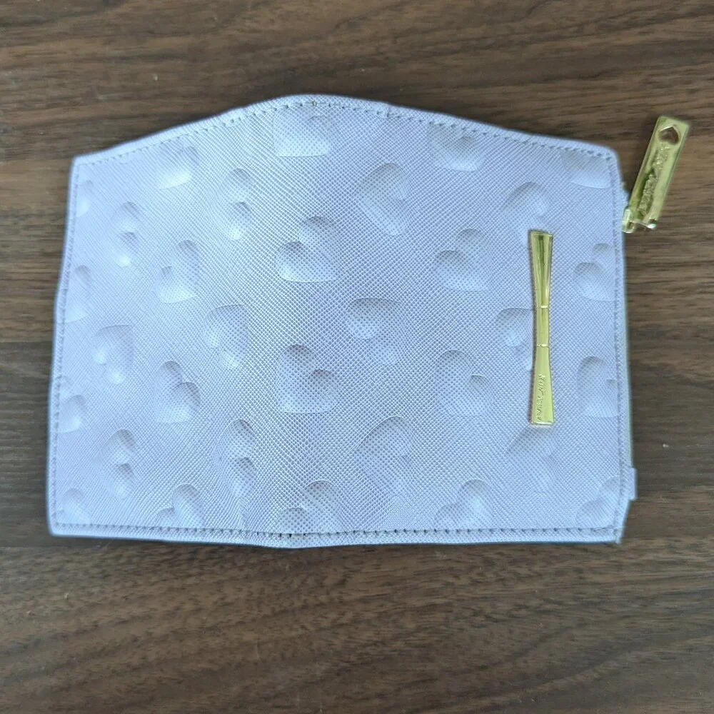 Purple 3D Kawaii style Heart Betsey Johnson Wallet